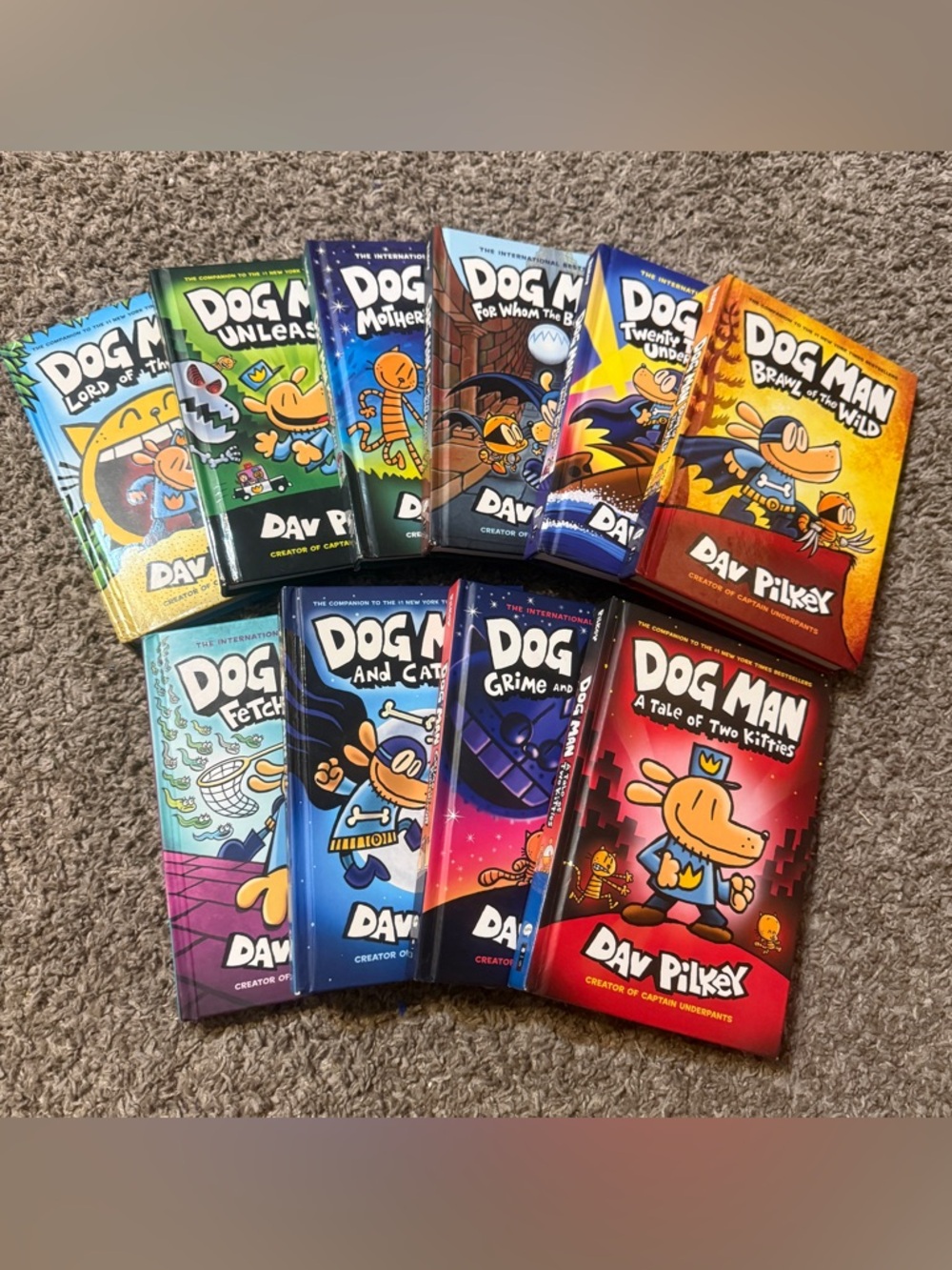 Dog Man Hardcover 10 Book Set
